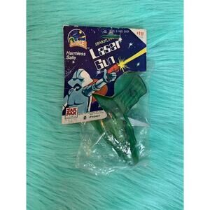 Vtg 70s DeadStock Toy Laser Gun Sci Fi Fantasy Flint SpaceMan Star Force Rare